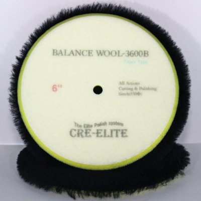 【送料無料】BALANCE WOOL-3600B 研磨パッド [G6] [WOOL] [6inch]